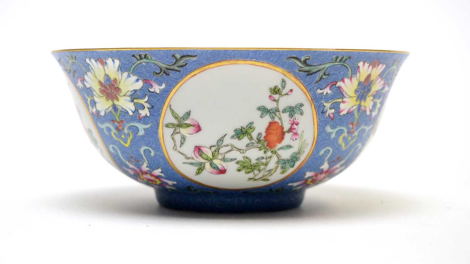 Chinese Famille Rose medallion bowl