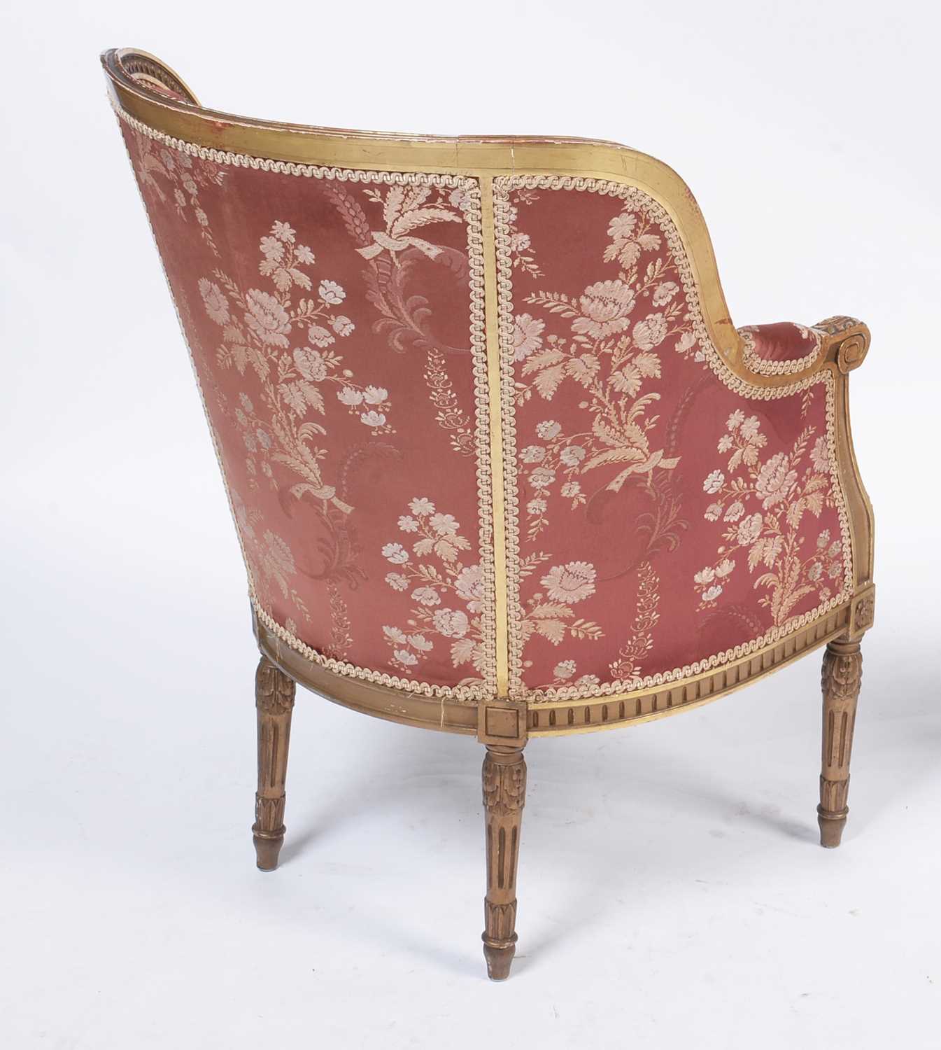 Louis XVI style giltwood Duschesse Brisse - Image 2 of 6