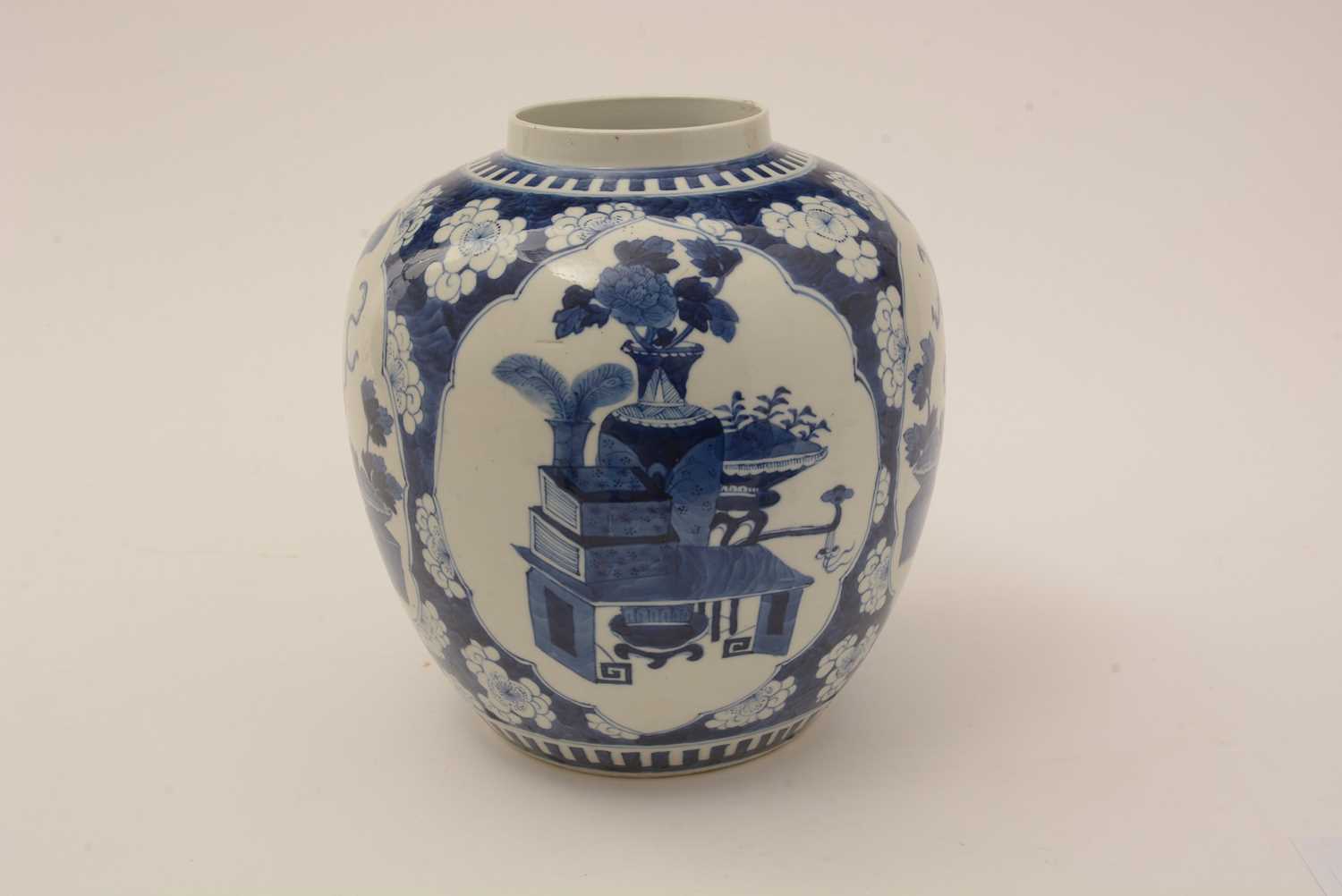 Chinese Blue and White ginger Jar, 19th Century - Image 10 of 25