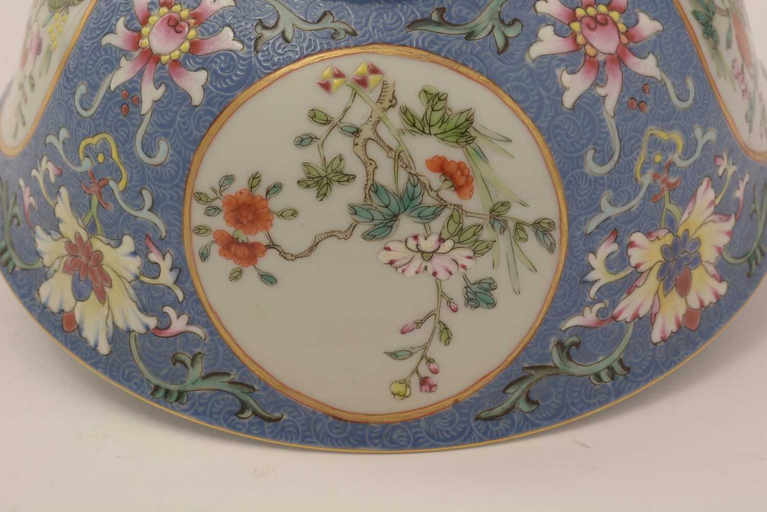 Chinese Famille Rose medallion bowl - Image 9 of 14