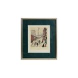 After L. S. Lowry RBA RA - Street Scene | signed limited edition