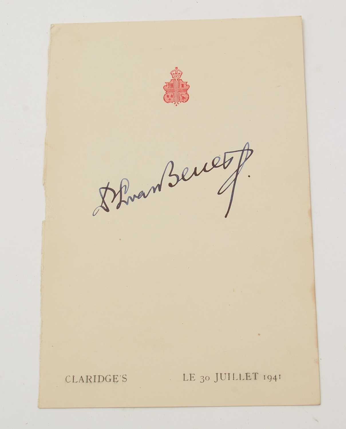 The Common Place of Dinner Party book of signatures compiled by Sir William Strang - Image 24 of 31