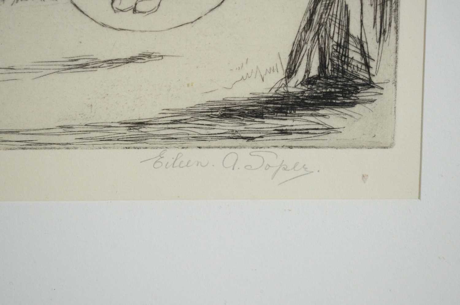 Eileen Alice Soper - Skipping | etching - Image 3 of 3