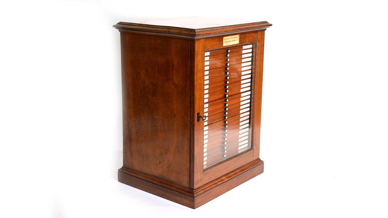 A 19th Century mahogany collectors cabinet, - Image 2 of 8