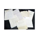 A collection of letters and papers sent to Sir William Strang,