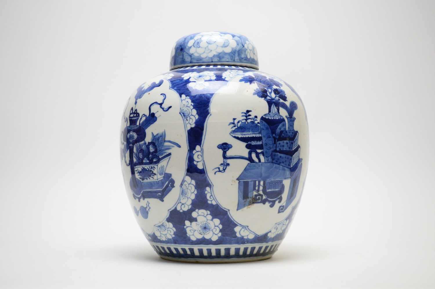 Chinese Blue and White ginger Jar, 19th Century - Image 2 of 25