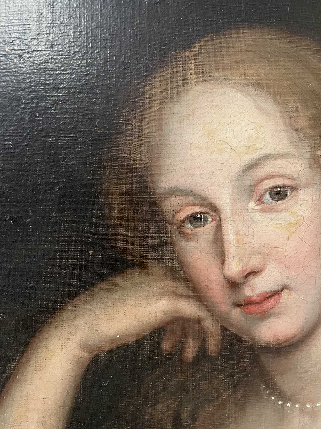 Follower of Sir Peter Lely - Portrait of Dorothy Westrow | oil - Image 10 of 16