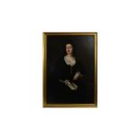 18th Century English School - Portrait of a Noblewoman | oil