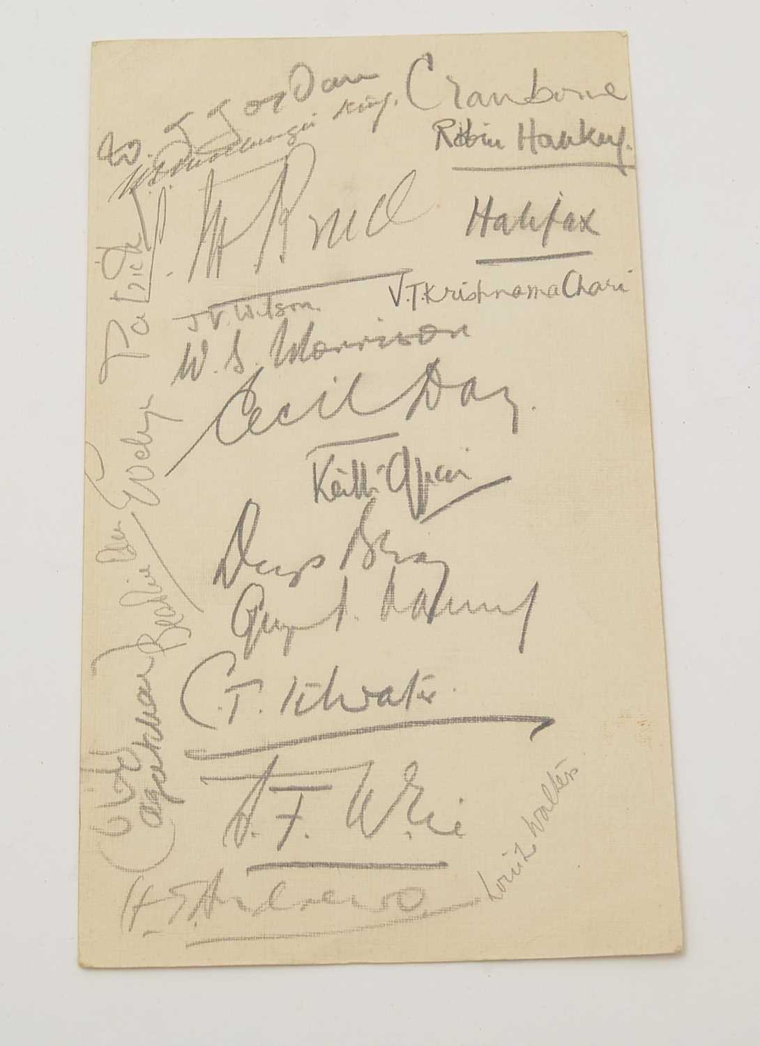 The Common Place of Dinner Party book of signatures compiled by Sir William Strang - Image 30 of 31