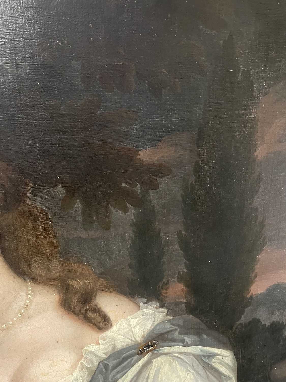 Follower of Sir Peter Lely - Portrait of Dorothy Westrow | oil - Image 6 of 16