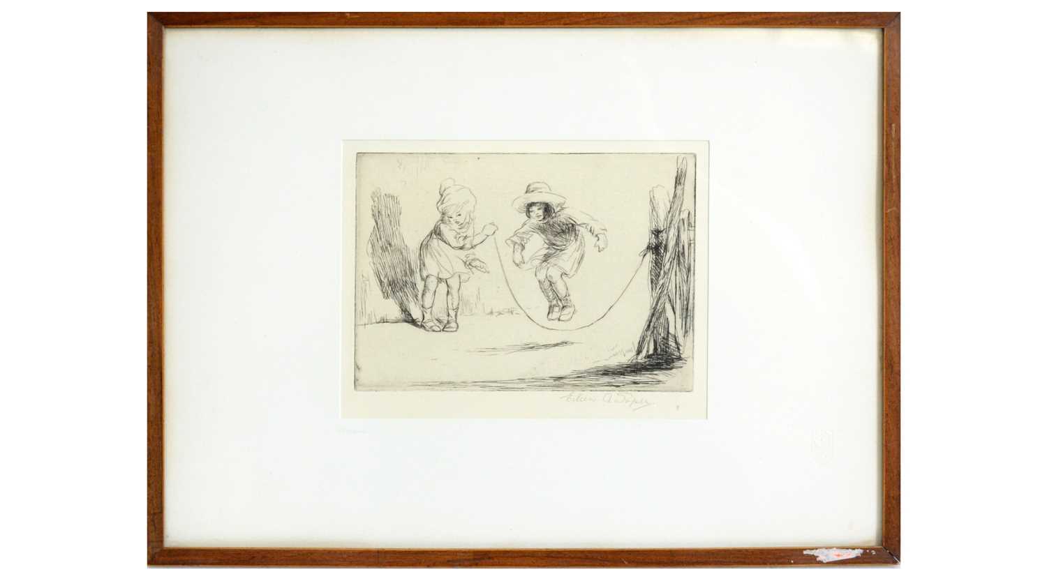 Eileen Alice Soper - Skipping | etching