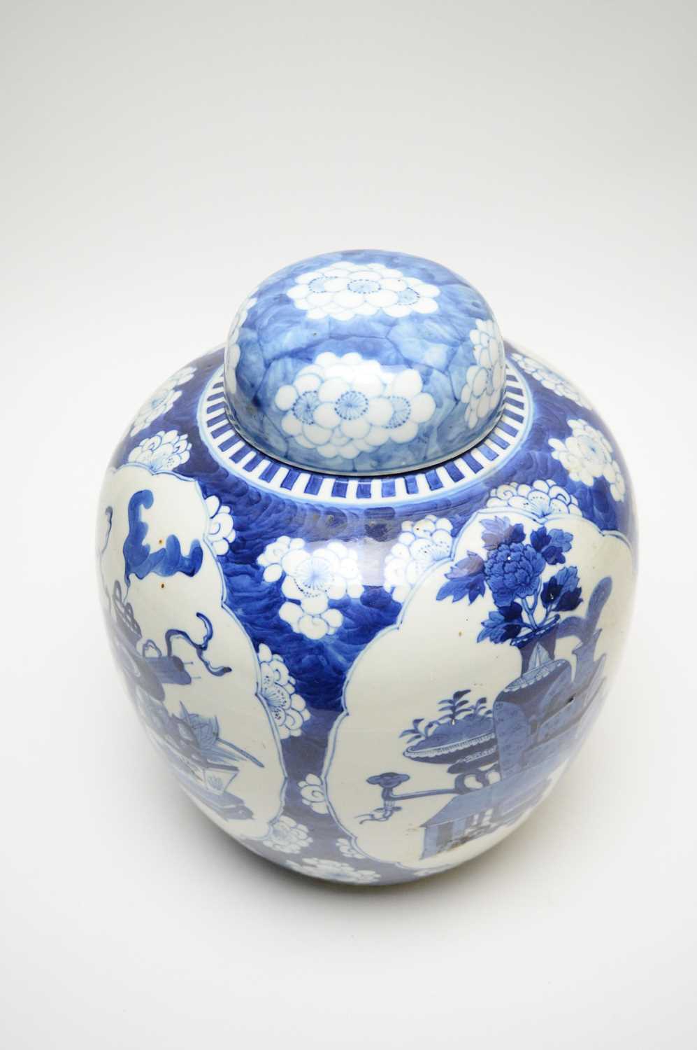 Chinese Blue and White ginger Jar, 19th Century - Image 3 of 25