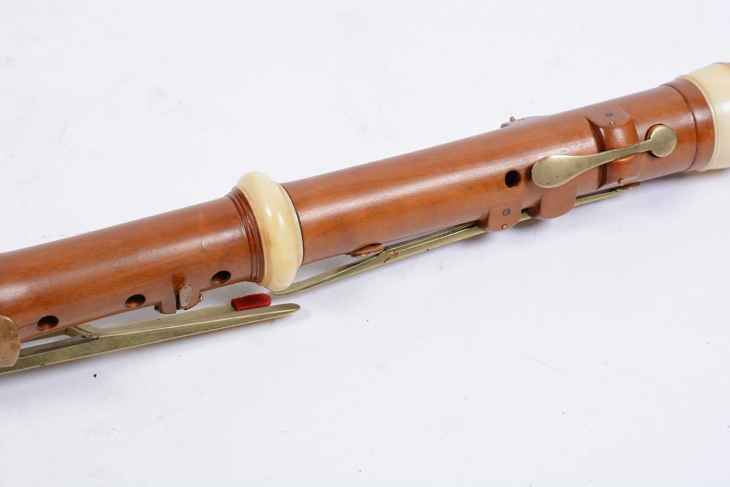 A Bilton London Pearwood and Ivory Clarinet - Image 3 of 14