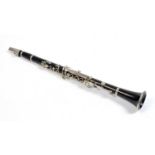 A Buffet & Crampon clarinet cased