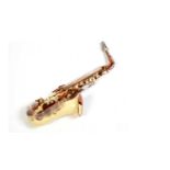 Grafton Cream Acrylic Plastic Alto Saxophone