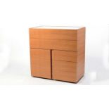 Calligaris - A contemporary Italian designer teak wood sideboard credenza / chest of drawers
