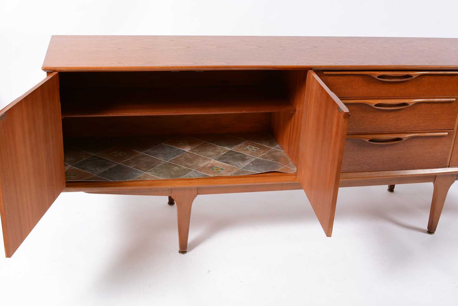 A retro vintage mid 20th Century circa 1960s teak sideboard - Image 3 of 7