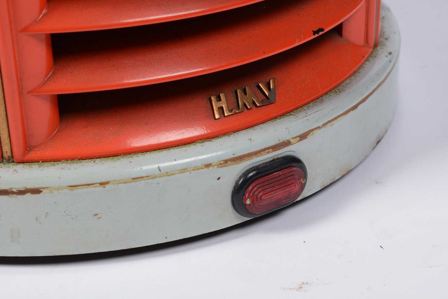 A retro vintage mid 20th Century circa 1950's HMV Cavendish heater lamp; and another. - Image 6 of 13