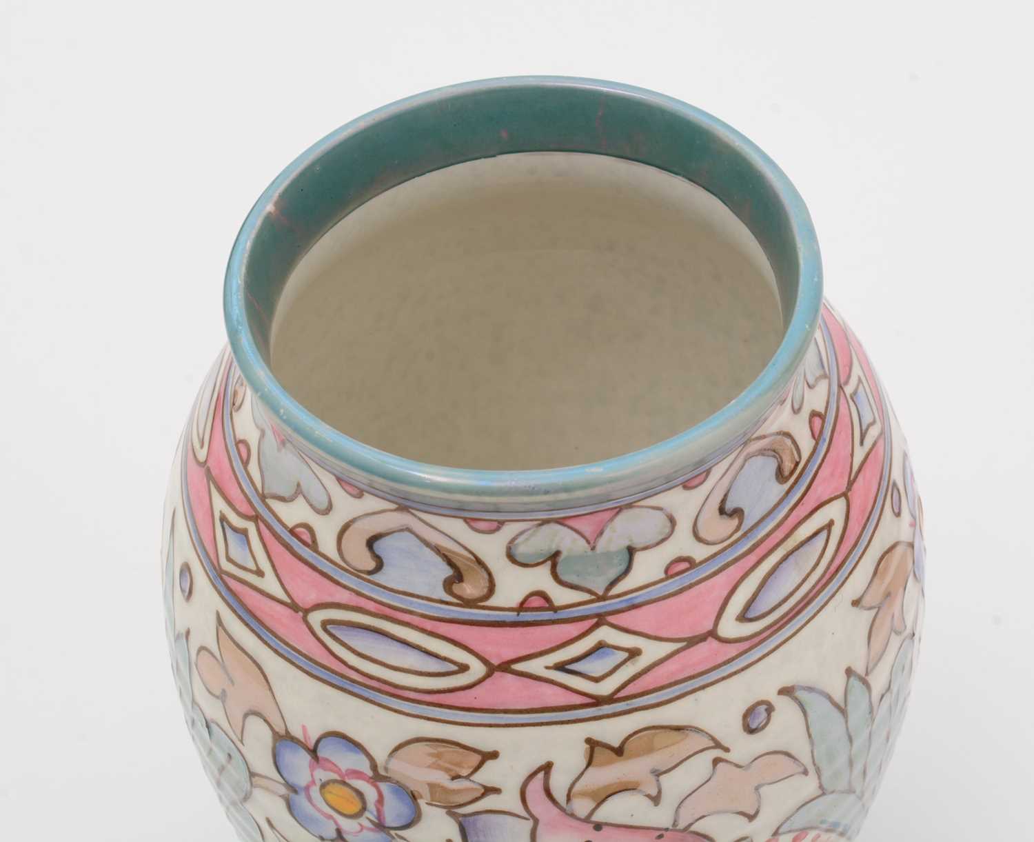 Charlotte Rhead vase and ewer - Image 5 of 11