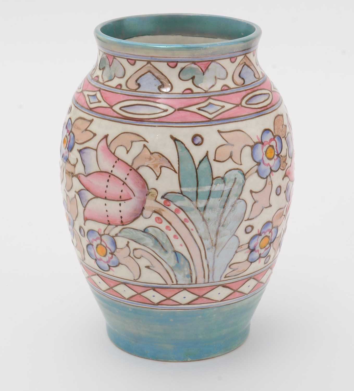 Charlotte Rhead vase and ewer - Image 3 of 11