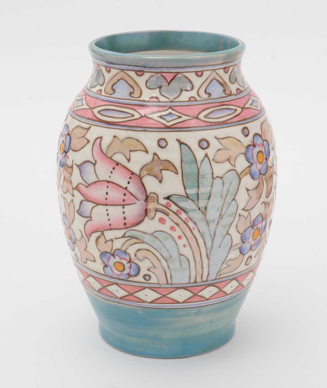 Charlotte Rhead vase and ewer - Image 2 of 11