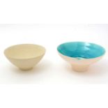 Two ceramic bowls