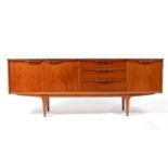 A retro vintage mid 20th Century circa 1960s teak sideboard