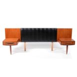 G Plan - Victor B Wilkins- a retro vintage mid 20th century circa 1960's teak headboard