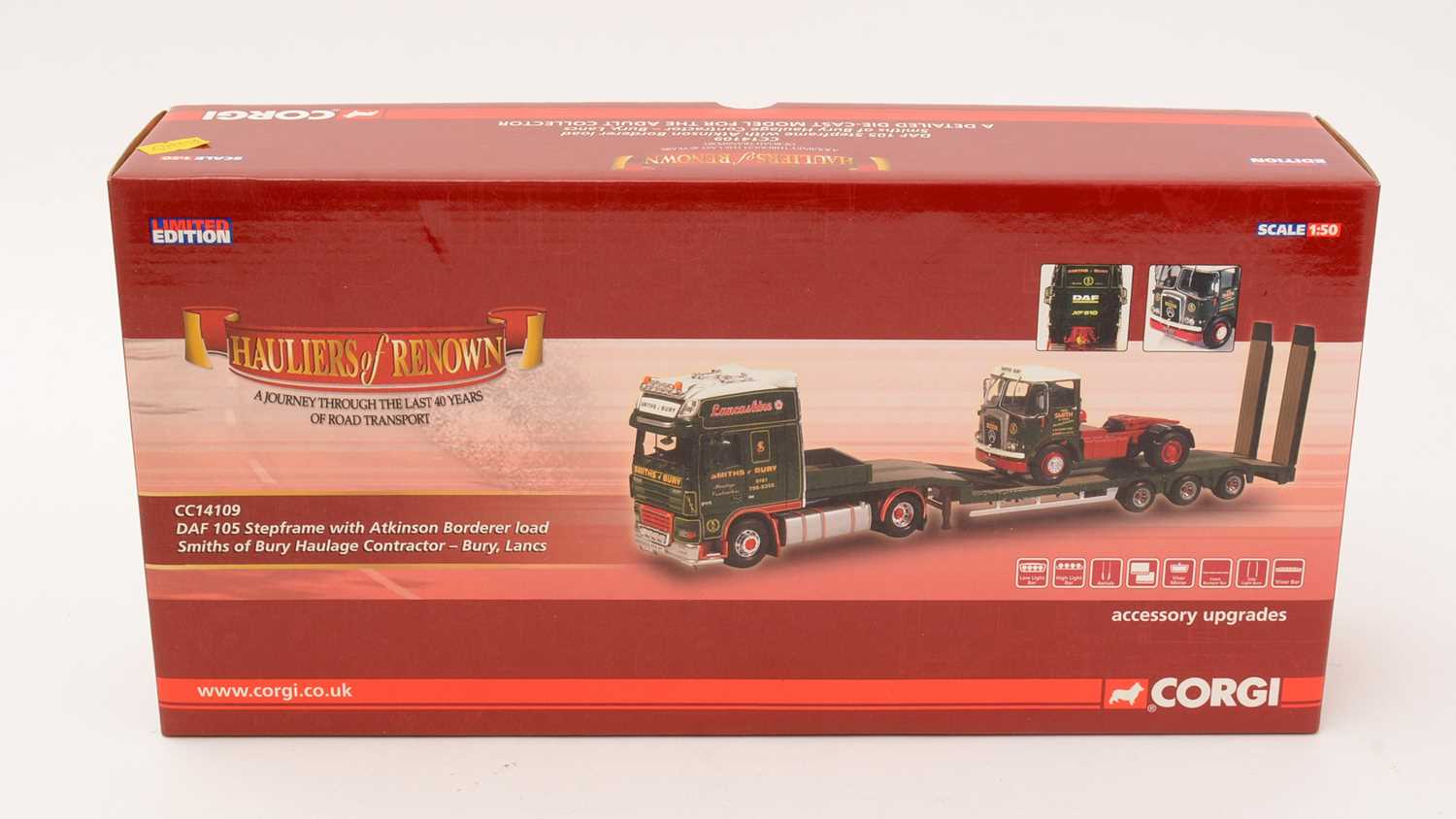 Corgi Hauliers of Renown Limited Edition 1:50 scale DAF105 Stepframe