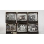 Collection of early 20th Century Magic Lantern slides related to mining