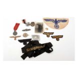 A selection of German Second World War items,