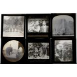 A collection of early 20th Century Magic Lantern slides from around the world