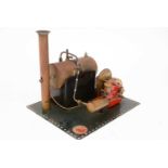 An first half 20th Century Bowman Models live steam static engine,