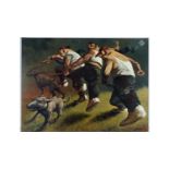 Peter Howson OBE - Patriots | limited-edition box canvas print