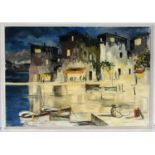 20th Century Continental - Quiet Mediterranian Nights | oil