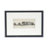 Frederick Austin - Rural Farmstead | etching