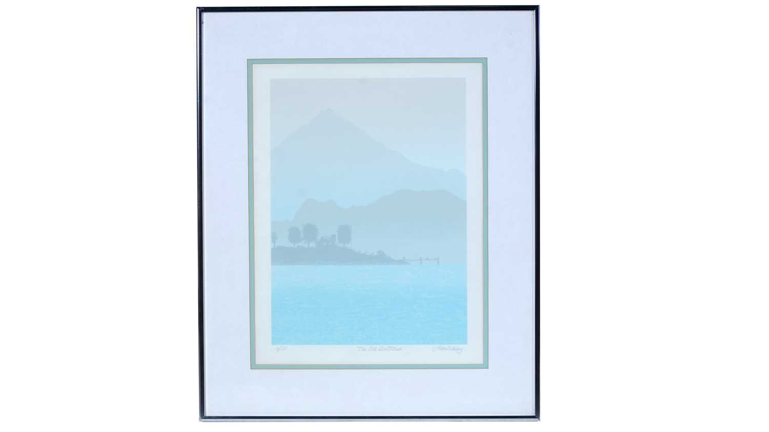 Jan King - The Old Boathouse | limited edition screenprint