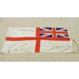 The Naval Ensign of HMS Vindex,