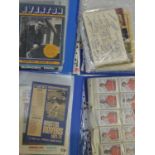 A large selection of football programmes,