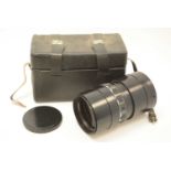 An MTO 1000A 1100mm F10.5 ultra-telephoto mirror lens,