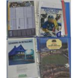 A large collection of modern cricket programmes, brochures and ephemera.