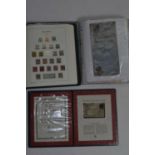A selection of GB QV 1.d red stamps inc cover and other stamps.