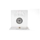 Lalique Owl Clock
