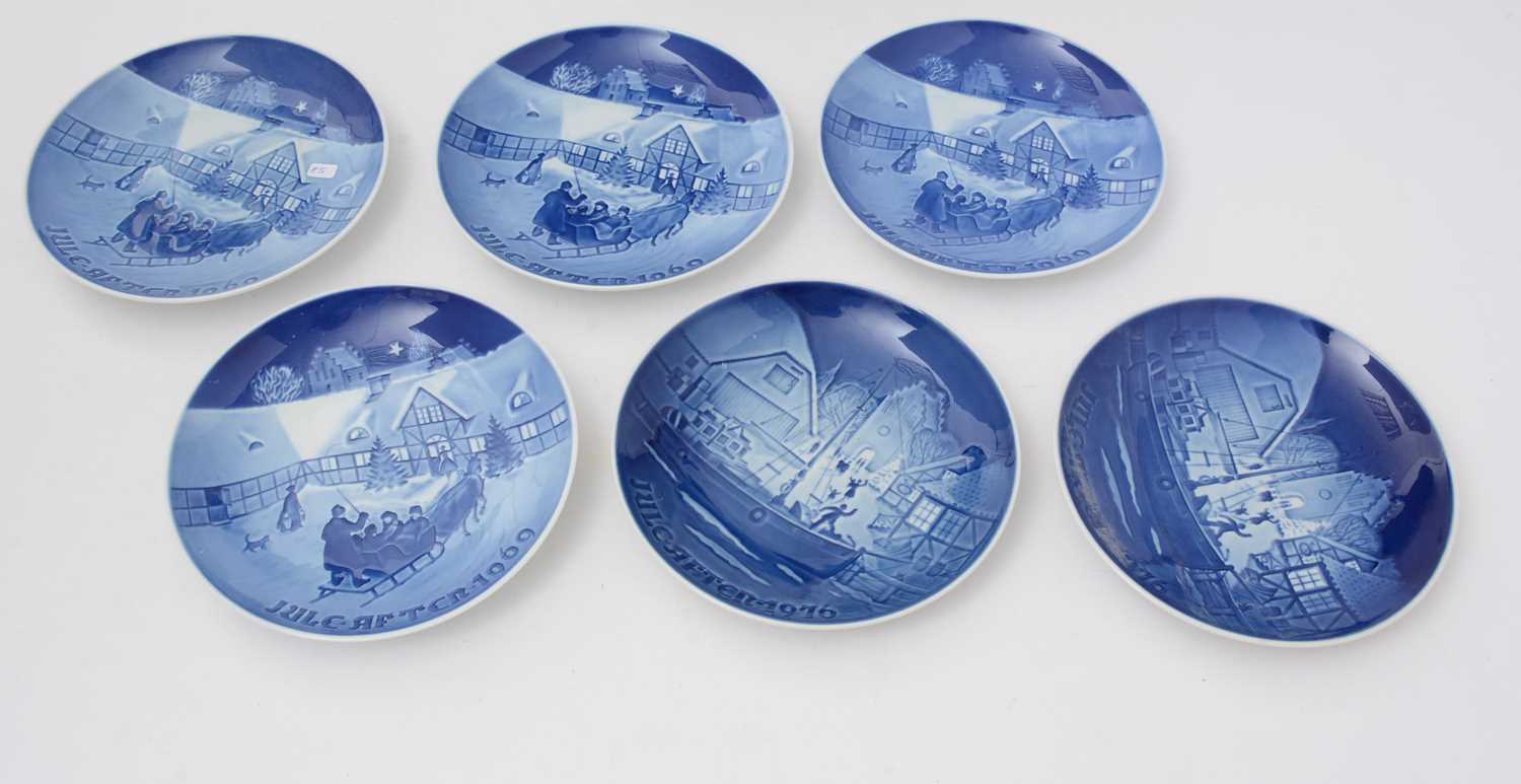 Bing and Grondahl Copenhagen commemorative Christmas plates - Image 4 of 4