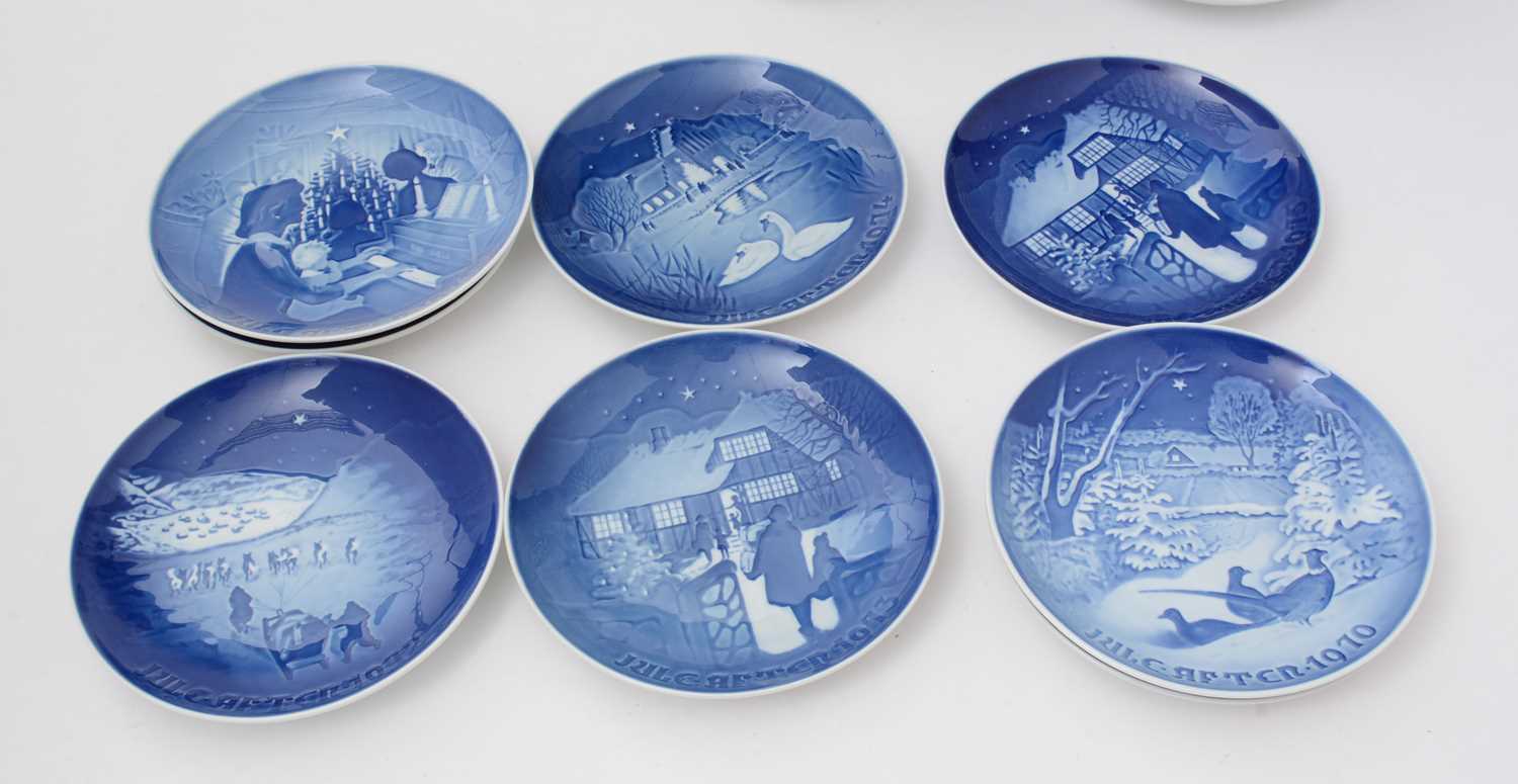 Bing and Grondahl Copenhagen commemorative Christmas plates - Image 2 of 4