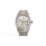 Rolex Oyster Perpetual Datejust: a steel-cased automatic wristwatch