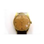 International Watch Co (IWC): an 18ct yellow gold-cased wristwatch,