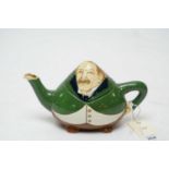 A Shelley late Foley ‘Intarsio’ pattern character tea pot