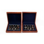 Two The Royal Mint United Kingdom Executive Proof coin sets