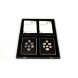 The Royal Mint UK 2008 Silver Proof Collection Emblems of Britain and Royal Shield of Arms